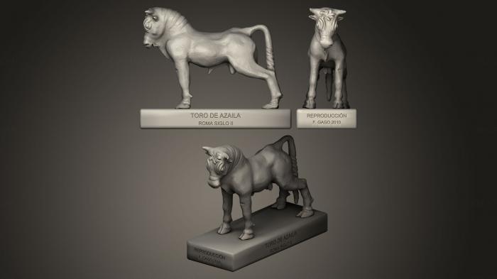 Animal figurines (STKJ_0120) 3D model for CNC machine